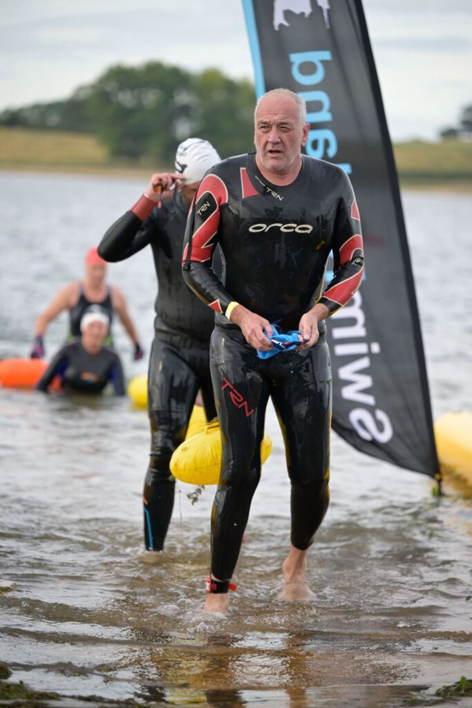Making a Splash for a Great Cause – Richard Perry Conquers the 4K Rutland Swim